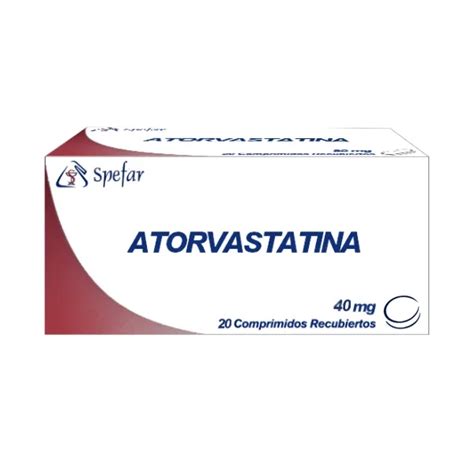 Atorvastatina 40Mg X 20 Comprimidos Spefar Farmadon La Farmacia De