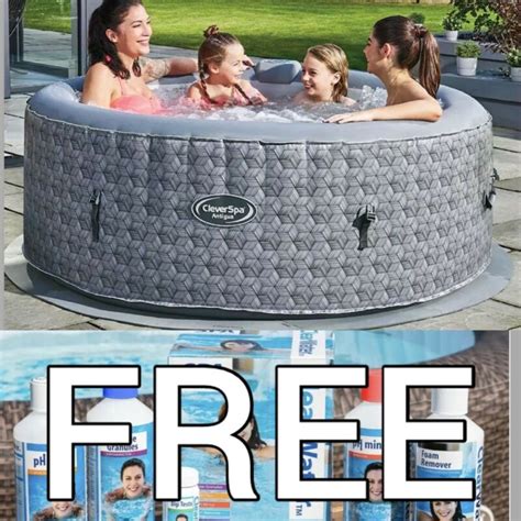 Cleverspa Antigua Inflatable Spa Hot Tub People Like Lay Z Spa Free Delivery For Sale From