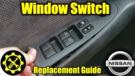 2007 2012 Nissan Altima Driver Side Window Switch Replacement YouTube