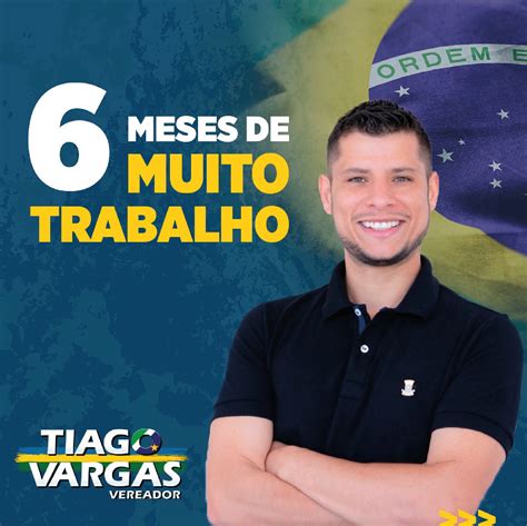 Vereador Tiago Vargas faz balanço dos primeiros seis meses de mandato