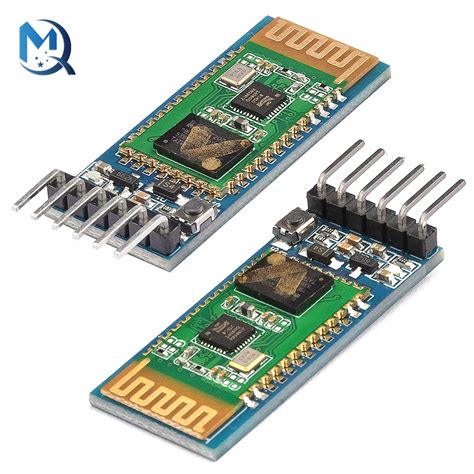 Hc 05 Master Slave 6pin Anti Reverse Integrated Bluetooth Serial Pass Through Module Wireless