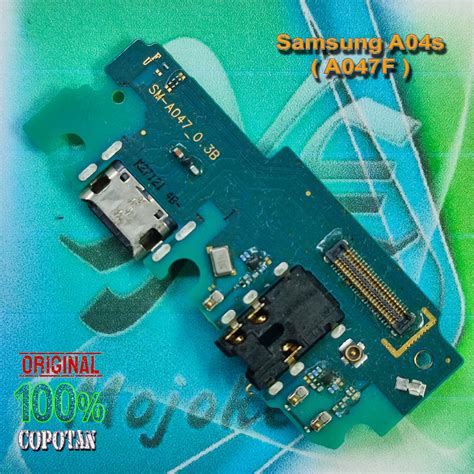 Jual Samsung A04s A047f Papan Konektor Cas Pcb Ui Board Charger Mesin Bawah Copotan Exe Comp