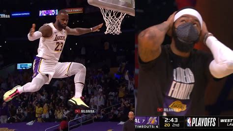 Lebron James Shocks The Lakers With Alley Oop Off The Glass💀lakers Vs