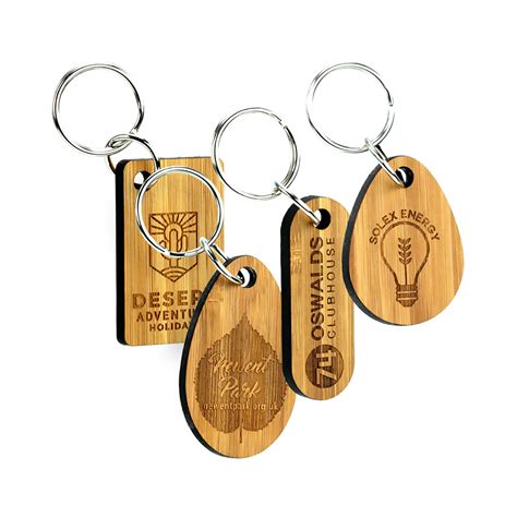 Bamboo Keyring Recognition Express West Scotland