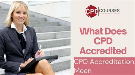 What Does Cpd Accredited Mean Cpd Accreditation Mean Cpd Courses