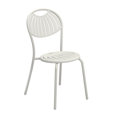 Chaise Empilable Coupole Emu Blanc Made In Design