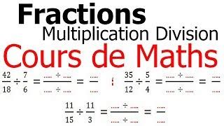 Maths 6ème Fractions égalité et simplification Exercice 2