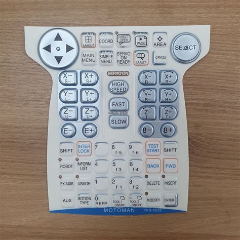 YKS 002E Yaskawa Motoman JZRCR YPP01 1 Membrane Keypad Keysheet EBay