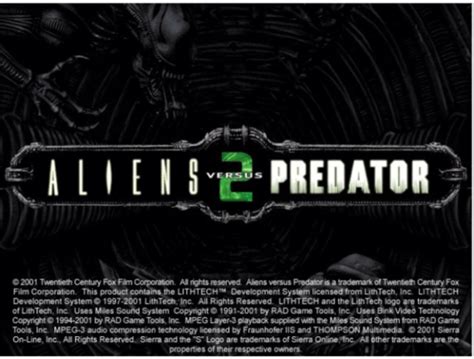 Buy Aliens Versus Predator 2 For WINDOWS Retroplace