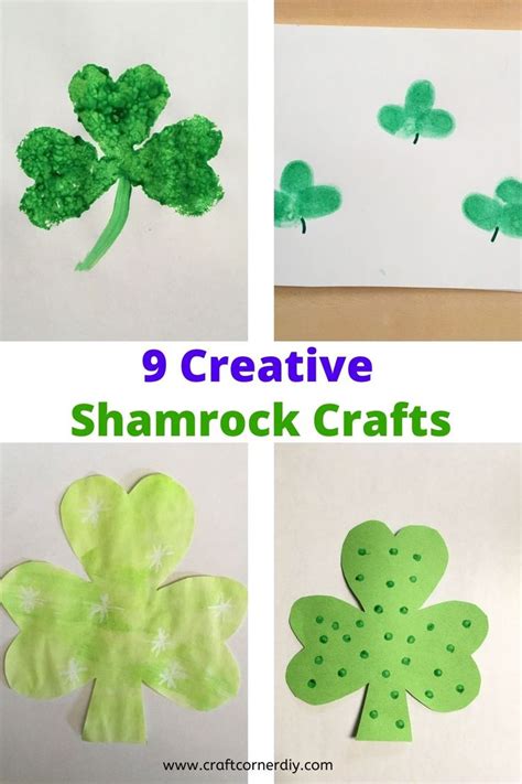 9 Creative Shamrock Crafts For Kids
