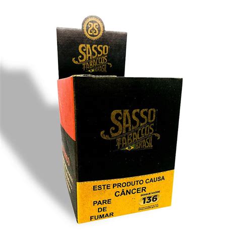 Tabaco Sasso Hash Caixa 10 Unidades Narguile X Arguile Completo