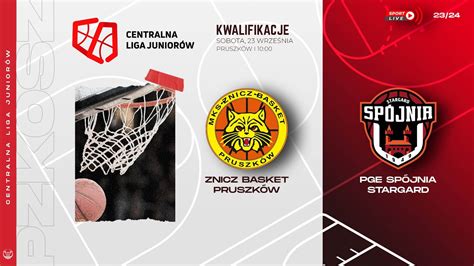 Znicz Basket Pruszków PGE Spójnia ZS 2 Stargard CLJ Turniej