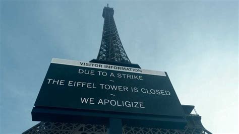 La Torre Eiffel Cerrada Por Una Huelga Del Personal Unotv