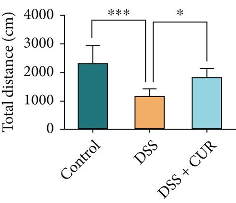 OFT And EPM Tests After Mice Were Treated With DSS And Curcumin Ac