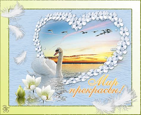 Мир прекрасен! - с надписями картинки и открытки БестГиф