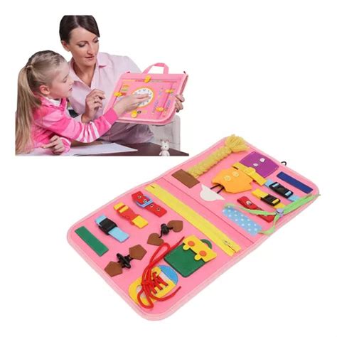 Mesa De Actividades Sensoriales Montessori Juguete Preescol En Venta