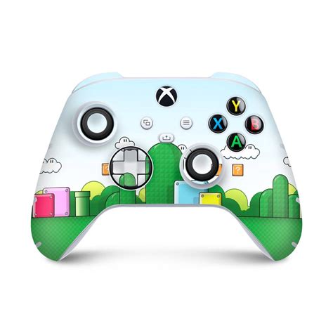 Skin Xbox Series S X Controle Adesivo Super Mario Bros Submarino