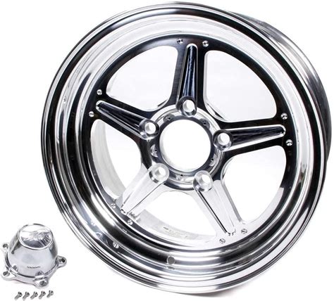 Billet Specialties Street Lite Polished 15 X 8 Inch Wheel Automotive