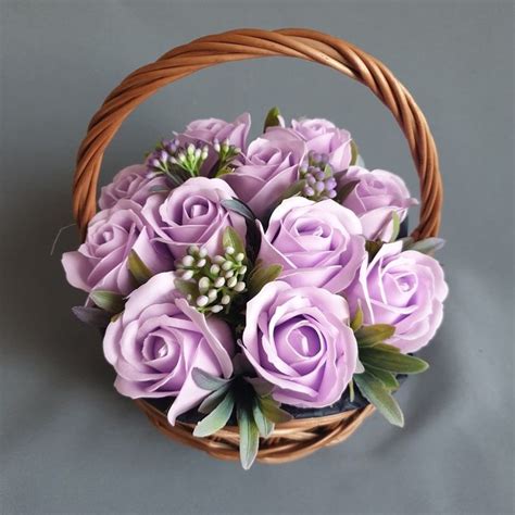 Розы из мыла | Flower box gift, Flower soap, Nylon flowers