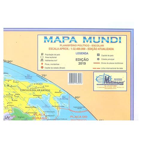 Mapa Mundi Politico Atualizado Mundo Planisferio X Cm Pontofrio Hot Sex Picture