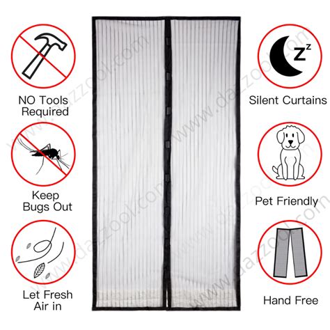 Magic Mesh Magnetic Screen Door