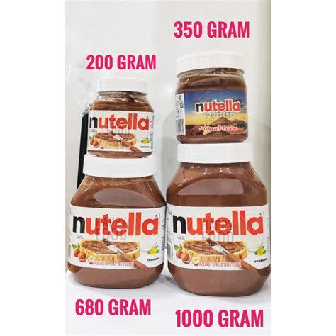 Jual Halal Nutella Kg Halal Mui Hazelnut Spread With Cocoa G