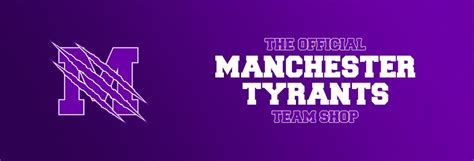 Manchester Tyrants Team Shops