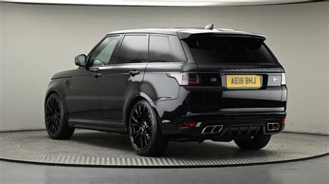 2018 Land Rover Range Rover Sport 5 0 P575 V8 Svr Auto 4wd Euro 6 S S