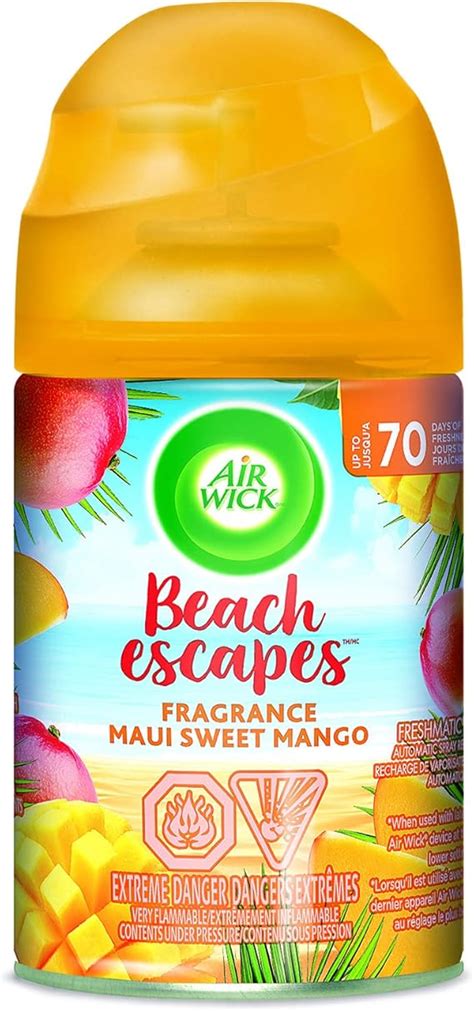 Airwick Freshmatic Air Freshener Automatic Spray Refills Beach