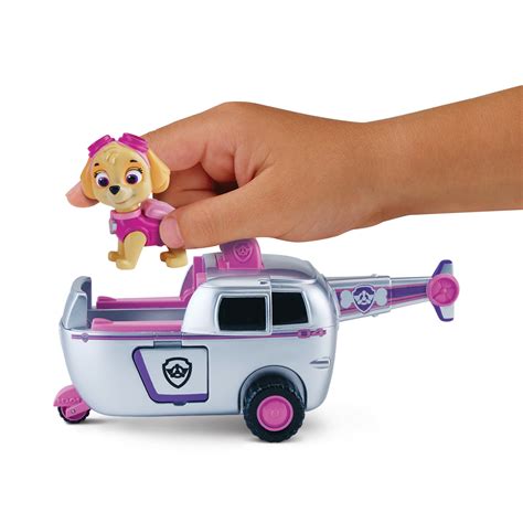 Paw Patrol Skyes High Flyin Copter Vehicle And Figure