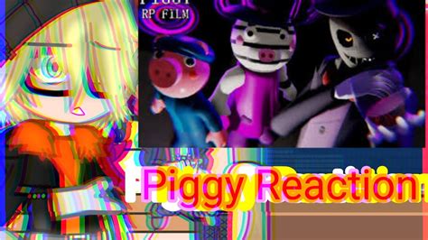 Safe Place Edition Piggy React To ROBLOX PIGGY RP FILM Trust