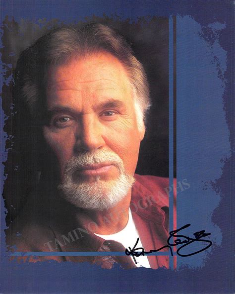 Kenny Rogers Autograph Photograph Tamino