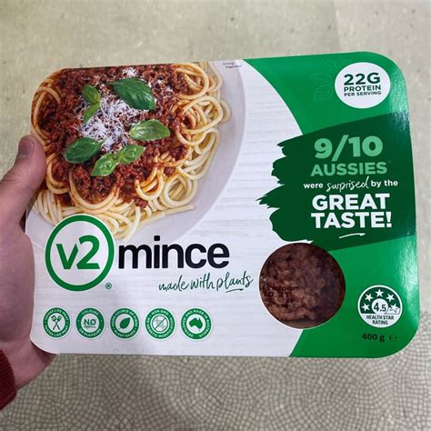 V2 Food Plant Based Mince Review Abillion