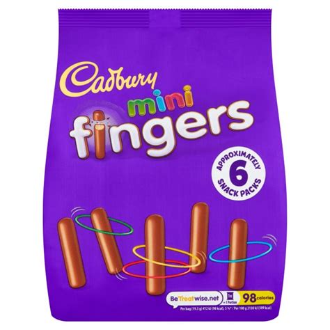 Cadbury Mini Fingers Biscuits Bag 115g