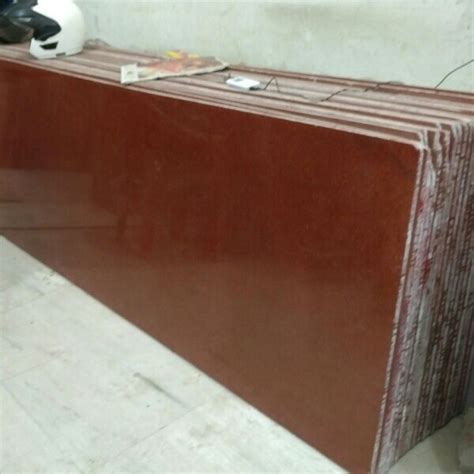 Polished Lakha Red Granite Slab For Flooring Thickness Mm At Rs