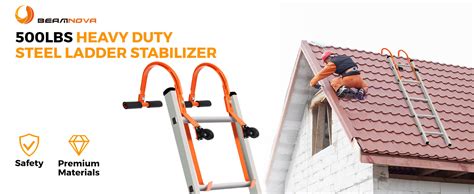 Beamnova 2 Pack Ladder Roof Hook Heavy Duty Ladder Stabilizer With