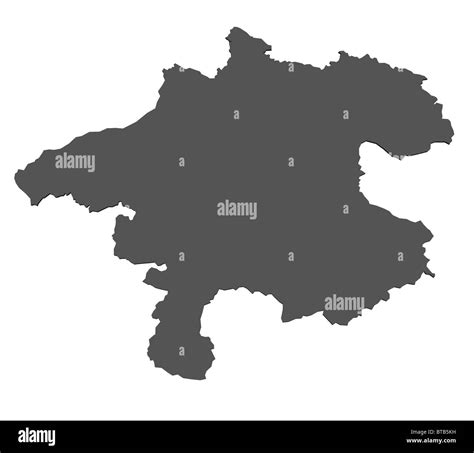 Map upper austria Black and White Stock Photos & Images - Alamy