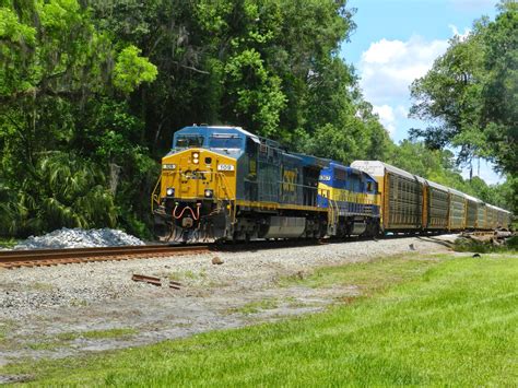 Trains and Trails of Nassau County FLA: CSX Working in Bryceville ...