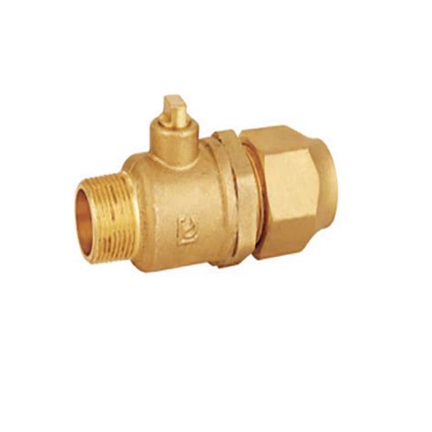 1 Inch Brass Corporation Stop Cts