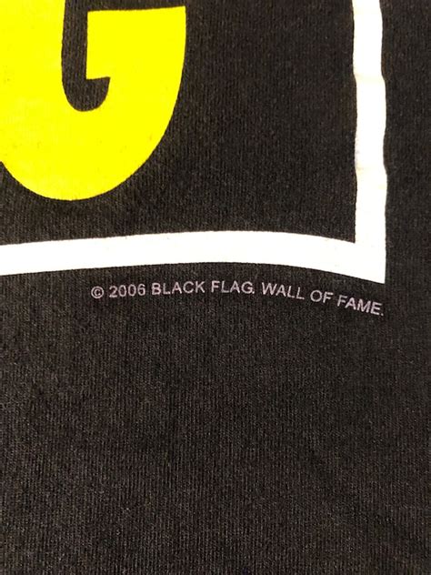 Black Flag Early Y2K Hardcore Punk Rock Band T Sh Gem