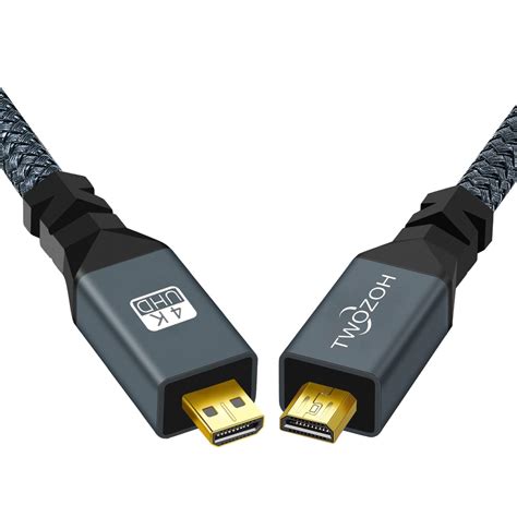 Twozoh Micro Hdmi To Micro Hdmi Cable Micro Hdmi Male To Micro Hdmi