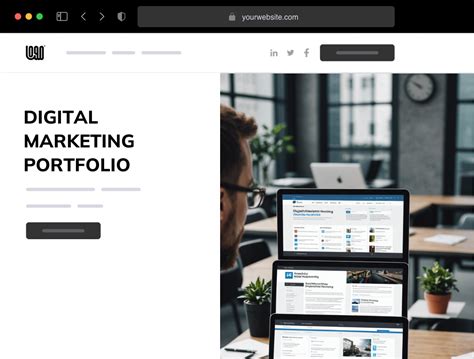 AI Digital Marketing Portfolio Website Builder