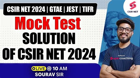 Csir Net 2024 Physical Science Mock Test Solution For Csir Net 2024