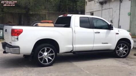 Toyota Tundra KMC KM651 Slide Wheels Chrome