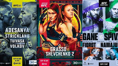 5 biggest UFC fights to look forward to in September 2023