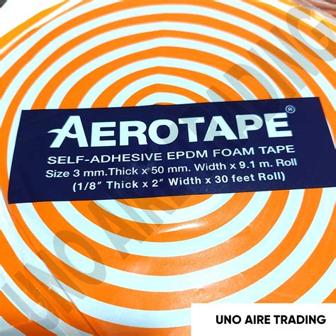 AEROTAPE Insulation Tape Self Adhesive EPDM Foam Tape And Other