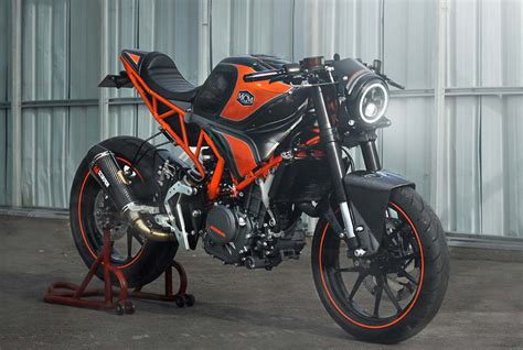 This Modified KTM RC 250 Neo Retro Cafe Racer Looks Ravishing