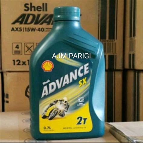 Jual Oli Samping Shell Advance Sx Tak Ml Utk Motor Tak Asli