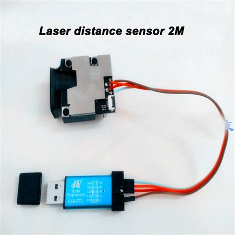 Высокоточный лазерный датчик 2 м 20 Гц USB-TTL последовательный порт ...