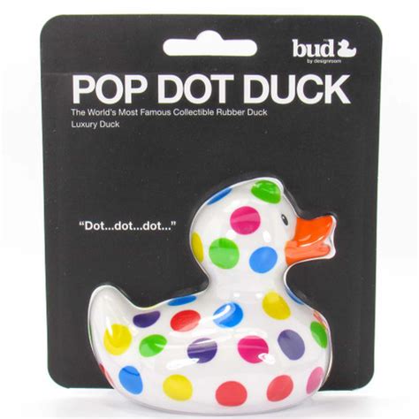 Polka Dot Duck By Bud Duck Custom Rubber Duck Store